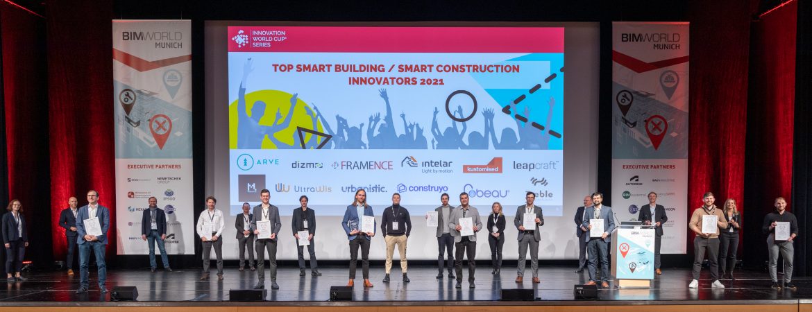 MEET THE WORLD’S TOP SMART BUILDING / SMART CONSTRUCTION INNOVATORS 2021!