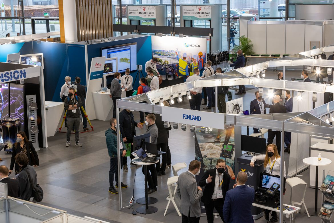 BIM World MUNICH 2021 - The largest event for the digitalization of the construction industry took place in presence and with an enormous response of the professional audience
