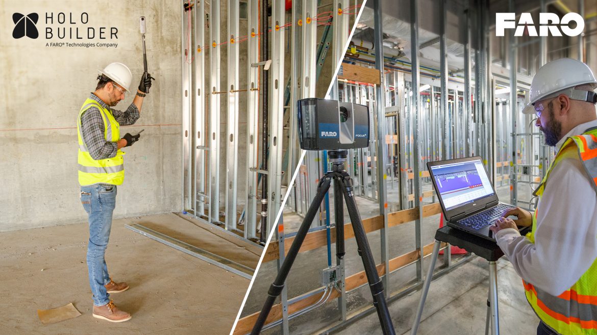 FARO and HoloBuilder provide reality capture solutions for the entire building lifecycle