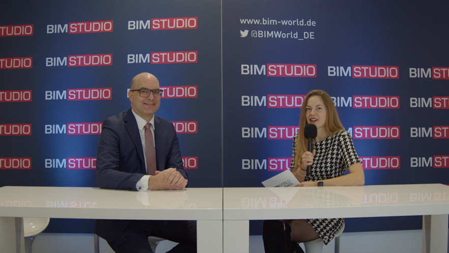 BIM World MUNICH 2024 Presseinterview Michael Kießling, CSU